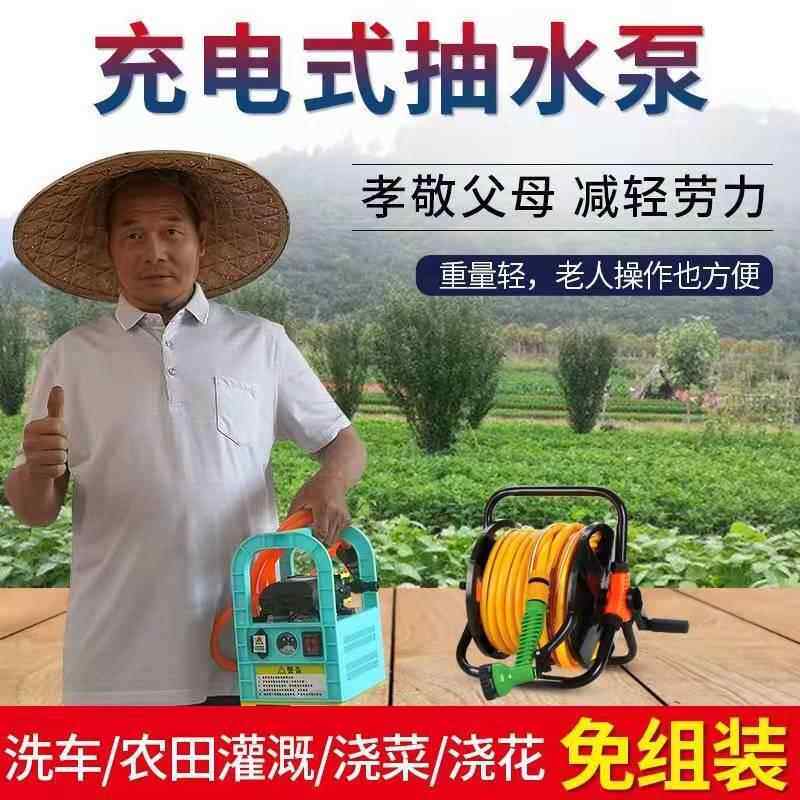 打药手提电动喷雾器多功抽水机机农树438用果喷药机高压隔膜双能