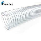 pvc钢丝管200mm抽送饲料透明防冻加厚大口径塑料耐腐蚀钢丝管