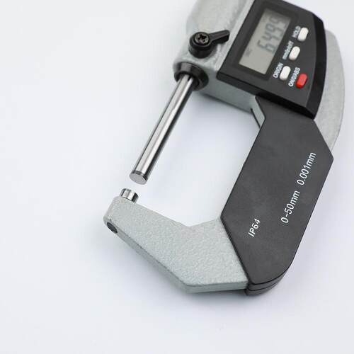 IP64数显外径千分尺0-50mm 0.001测厚仪分厘卡电子螺旋测微器