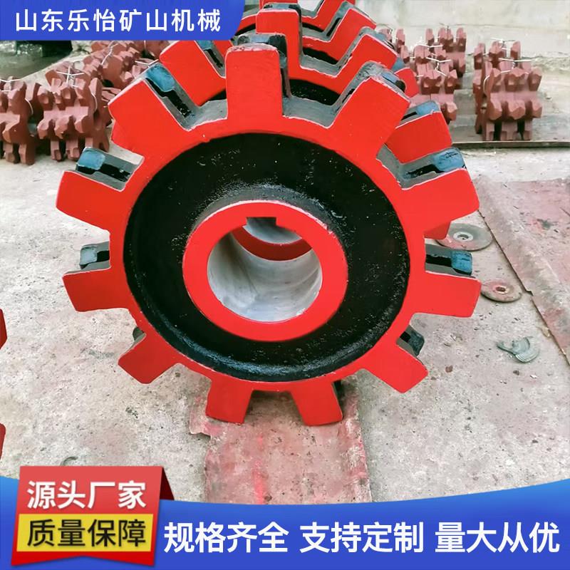 链轮矿用锰钢链轮/齿轮单/双排提升机链轮铸钢链轮传动机链轮