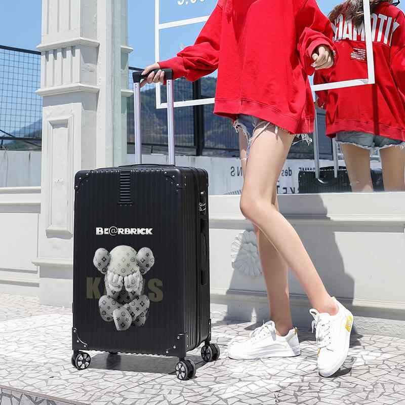 高档行李箱女025新款小型20寸2拉杆箱大容量耐学密码皮箱男生结实