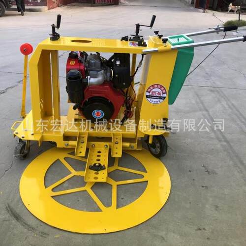 推式马路切割机 两用机一体机器 混凝土水泥路面汽油切缝机型号全