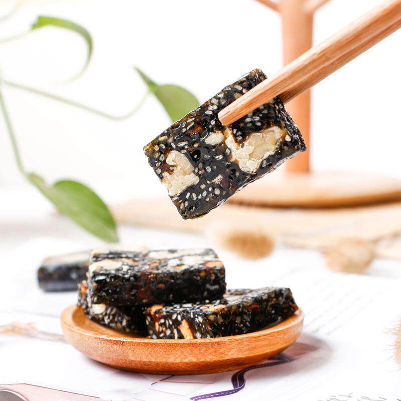 红枣黑芝麻核桃枸杞营养糕独立包装5斤糖果零食散装食品