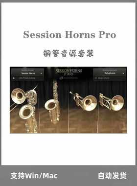 萨克斯 小号 长号 Session Horns Pro 铜管音源套装