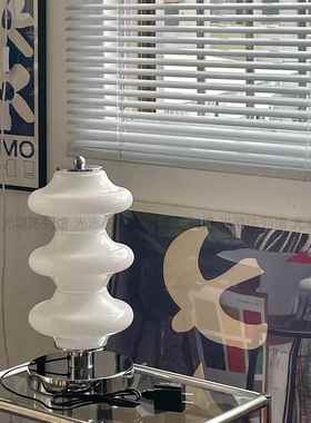 高档1970s丹浪麦Evig明hedens波台灯 北欧卧室客厅设灯计床头柜照