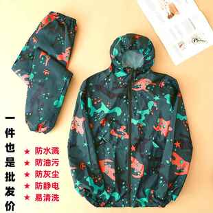 防尘服男女防静电工作服分体防护服户外工地养殖劳保服干脏活农活