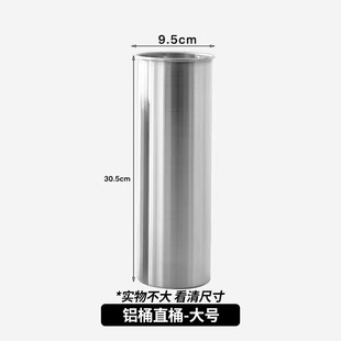 铝制韩式欧式醒花桶铝桶插花桶鲜花桶养花桶家用商场花店酒店