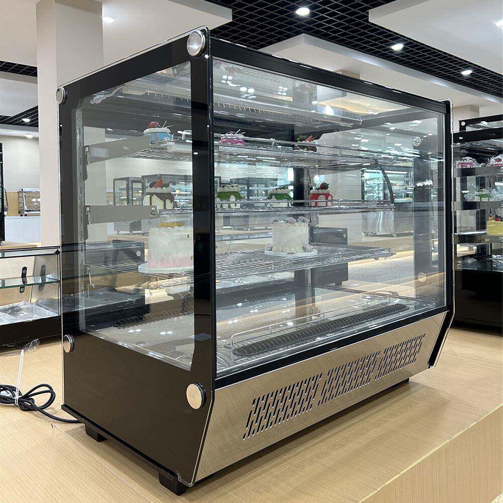 蛋糕柜台式风冷奶茶店水果吧台保鲜柜烘焙西点甜品冷藏展示柜小型