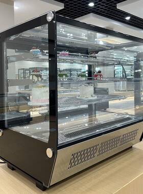 蛋糕柜台式风冷奶茶店水果吧台保鲜柜烘焙西点甜品冷藏展示柜小型