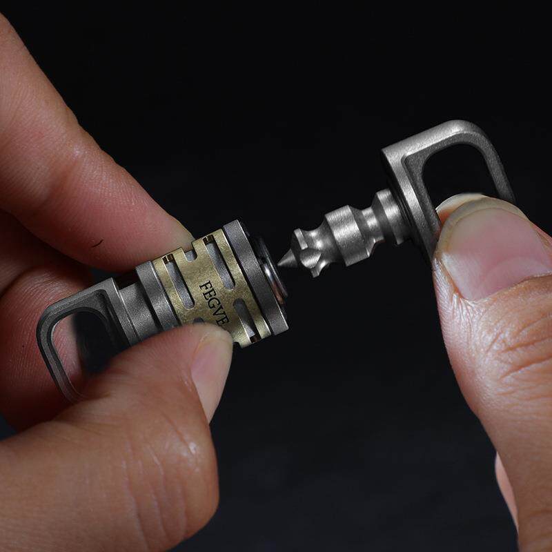 新款钛铜钛合镶快拆扣快拔扣万向扣BSJ金子母扣万节汽向车钥匙扣