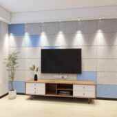 墙贴自遮粘隔遮音毡墙改造丑设无品牌 饰材料环保无味 体计墙面装