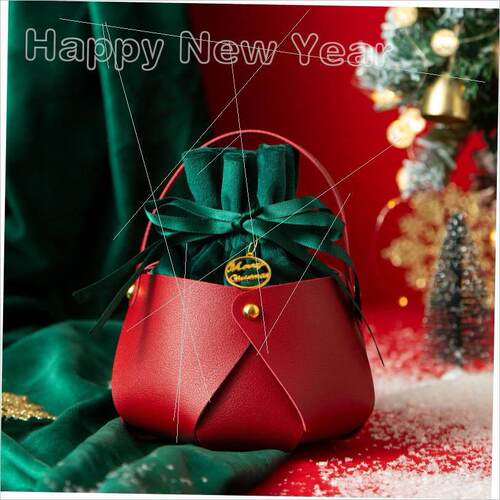 Christmas Apple Bag Gift bag Christmas Fruit packing box