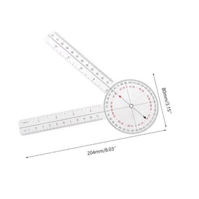 Goniometer Joint Ruler Calibrated Orthopedics Angle Rule 13i