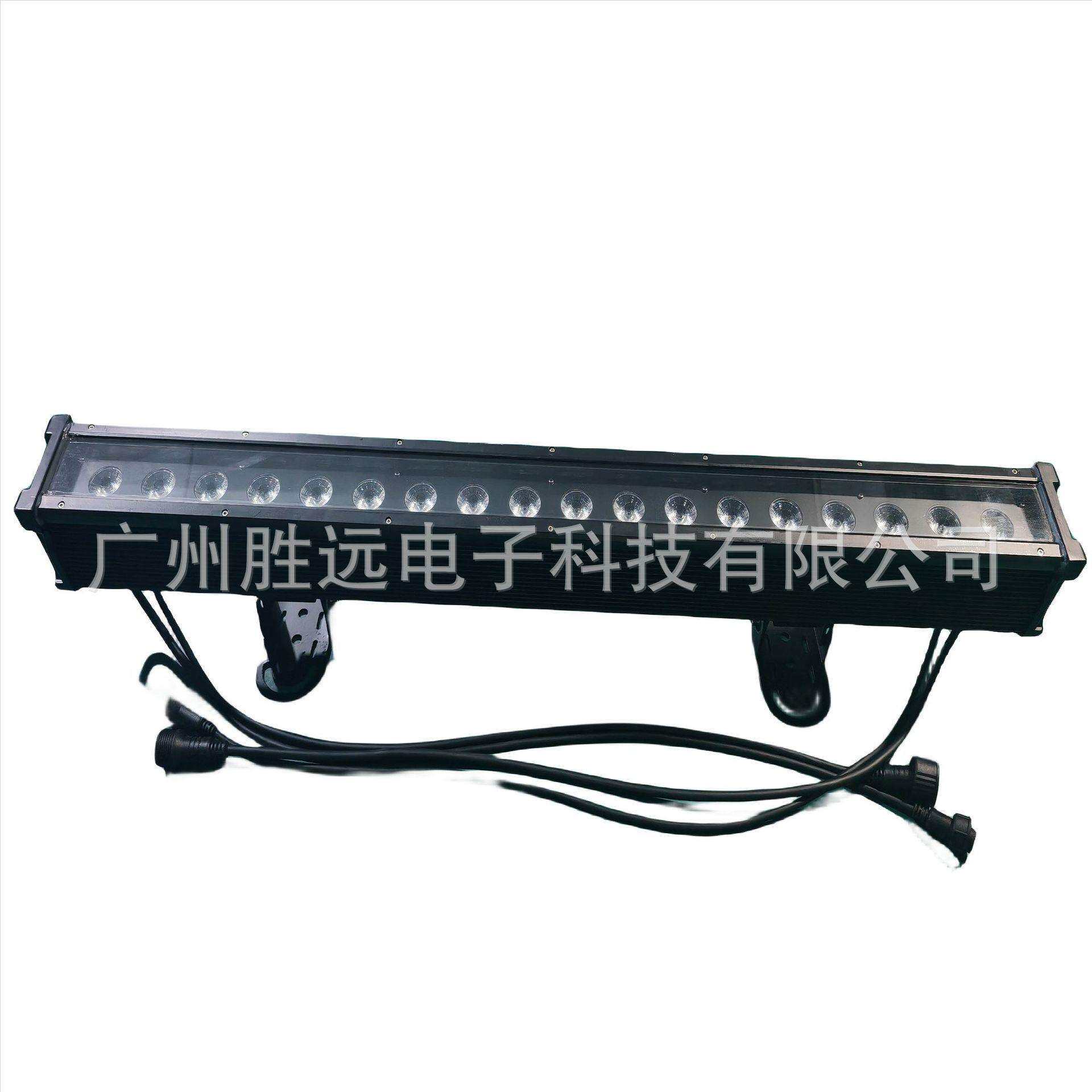 18颗3色4色5色6色LED灯珠DMX点控跑马防水洗墙灯舞台灯光秀频闪