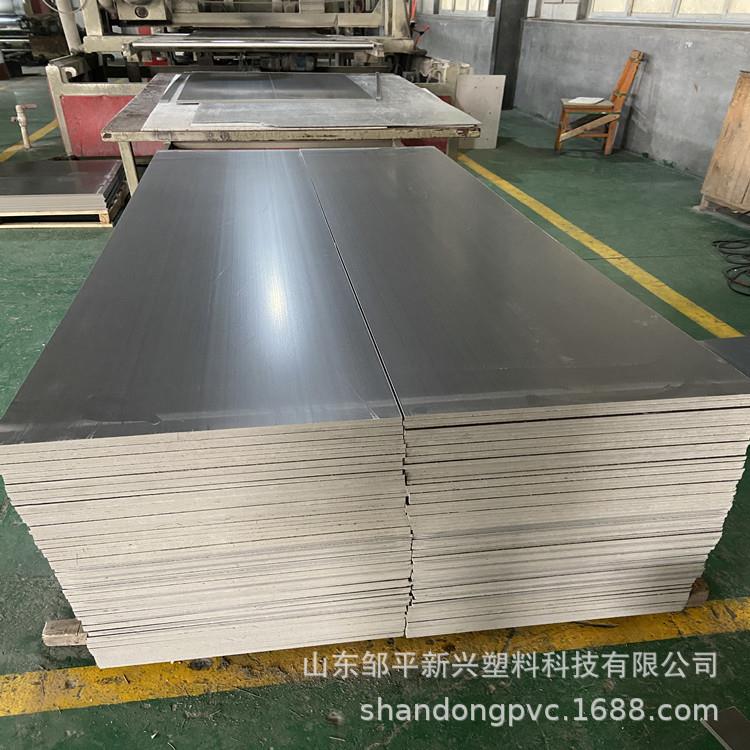 养猪厂养殖场畜牧养鸡场垫板隔板高强度韧性PVC板灰色5mm8mm10mm