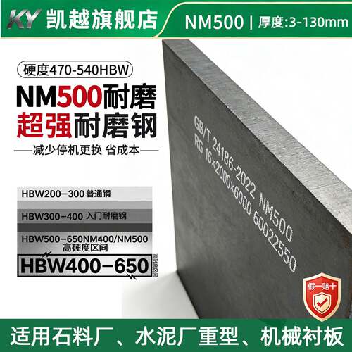 NM400/NM500高强度高硬度耐磨钢板NM450/NM600铲车铲斗耐磨钢板