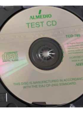ABEX测试碟TESTCDTCD-781TCD-782TCD-783TCD-784TCD-785