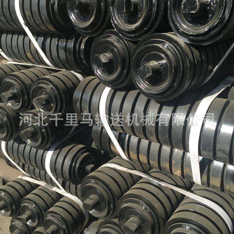 950*990输送机缓冲托辊 耐磨托辊滚筒 密封滚筒辊子加工