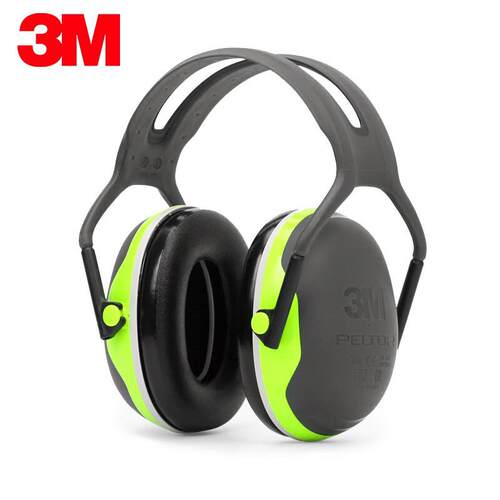 3M X4A 防噪音工厂装修学习工作防噪音舒适头带式耳罩