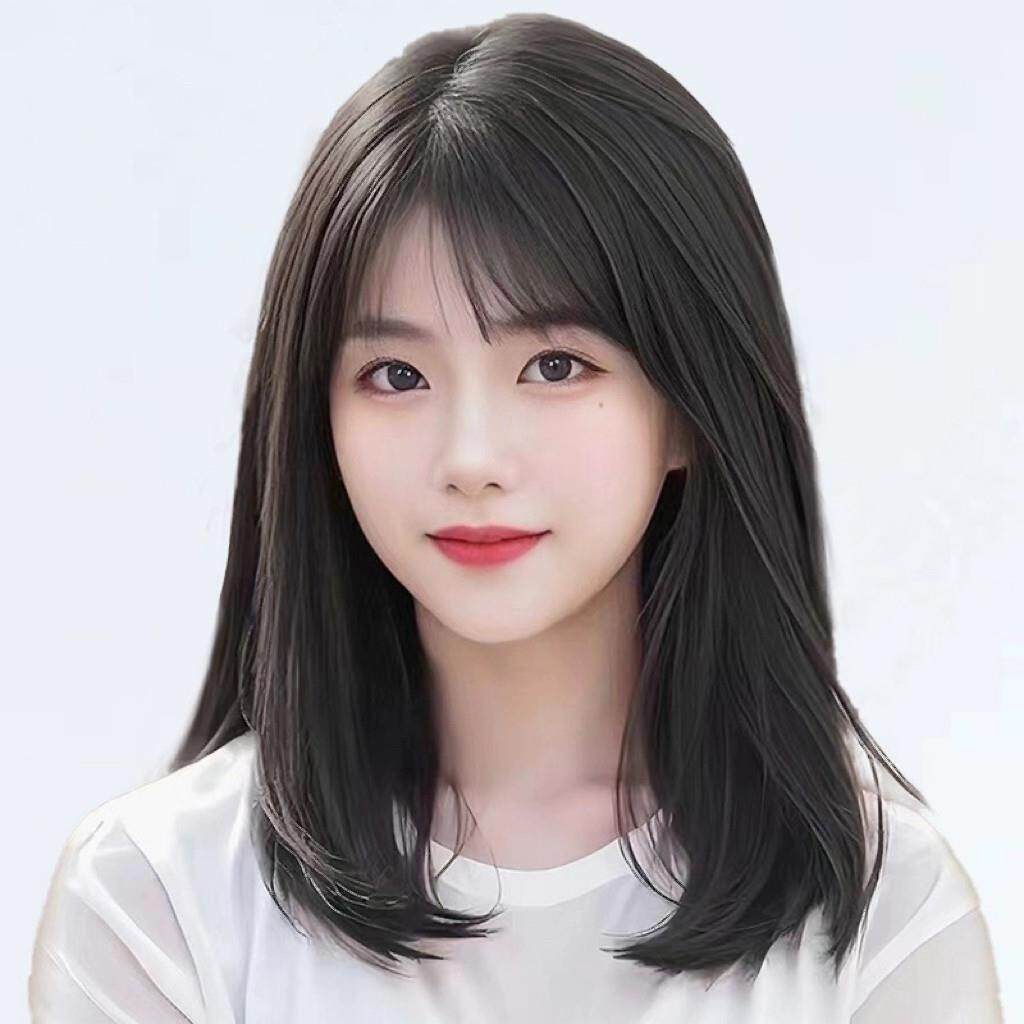假发女中长发全头套自然齐肩锁骨发彷全真人发短发整顶假发套