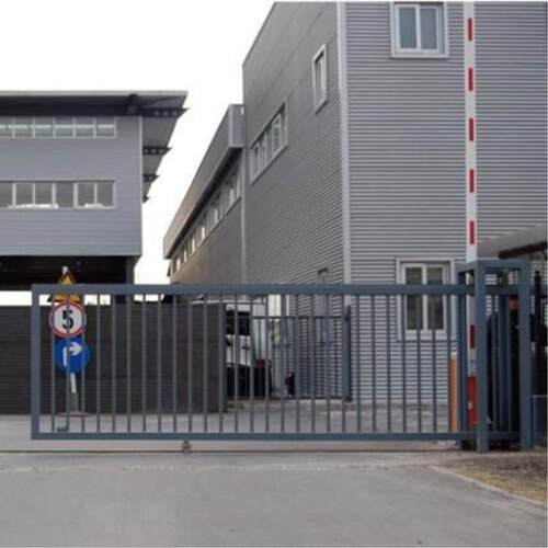 制作工厂电动平移门 不锈钢平移门 公司平移大门 防盗围墙门