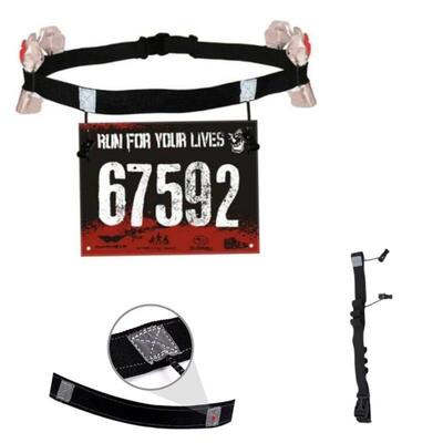 Running Race Number Belt Waist Pack Bib Holder For Triathlon