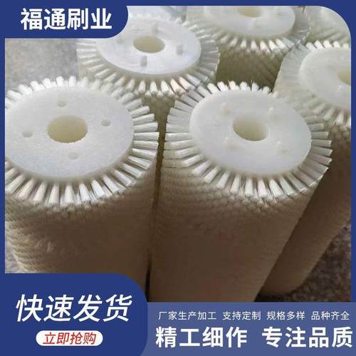 除尘抛光清洁毛刷辊工业毛刷辊滚刷玻璃清洗机水果蔬菜清洗辊厂家