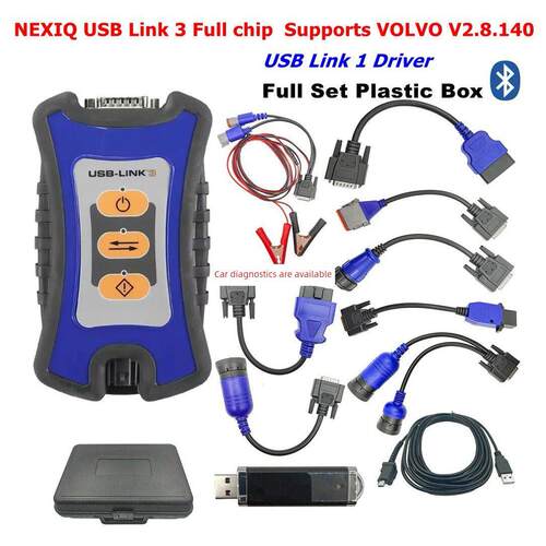 全芯片NEXIQ3 BT LINK NEXIQ3代 带蓝牙125032卡车汽车诊断检测仪