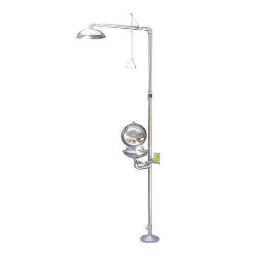 添盾 TD-EYW010W 带大踏板复合式紧急喷淋洗眼器