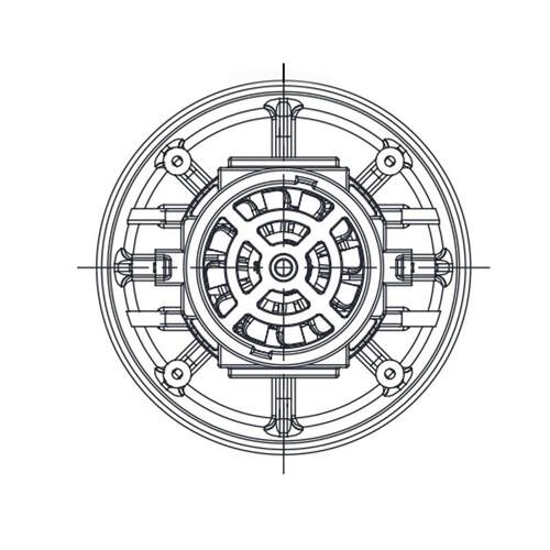 洗地机用马达双层干湿电机洗车吸尘器大电机电动静音大功率