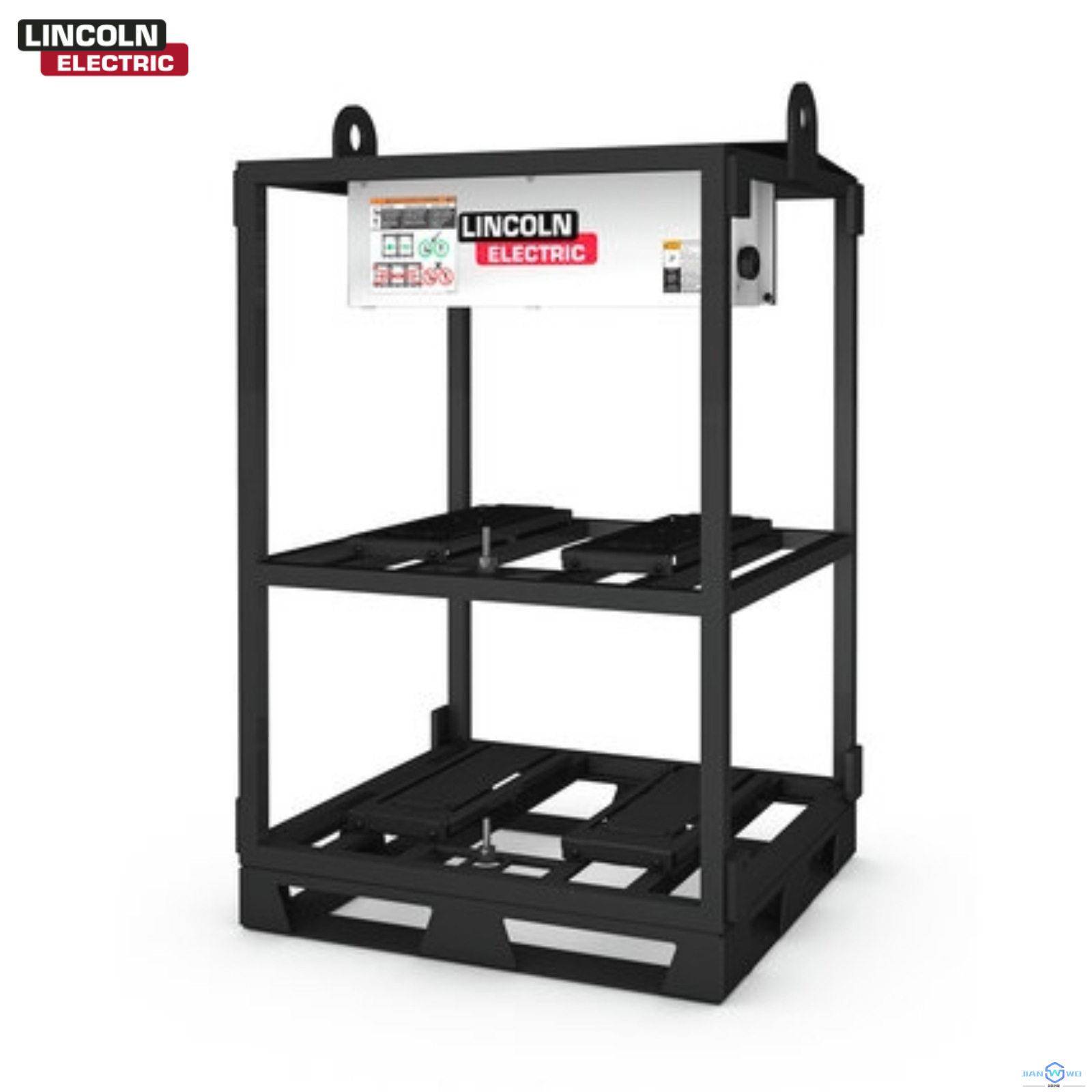 林肯焊机Flextec 350X机架组件K3400 通过锁定脚套件将主机固定在