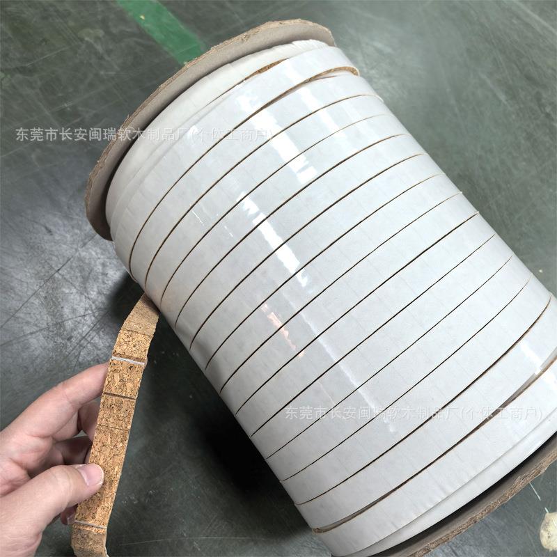 耐高温整卷软木玻璃垫泡片带胶玻璃MR-rmbld软木减垫震防滑棉垫片