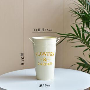 抱抱桶花桶专用塑料特大号培养花束直筒插花干花北欧欧风装饰桶装