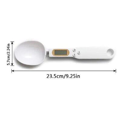 Electronic Kitchen Scale 500g 0.1g Spoon Scale Display