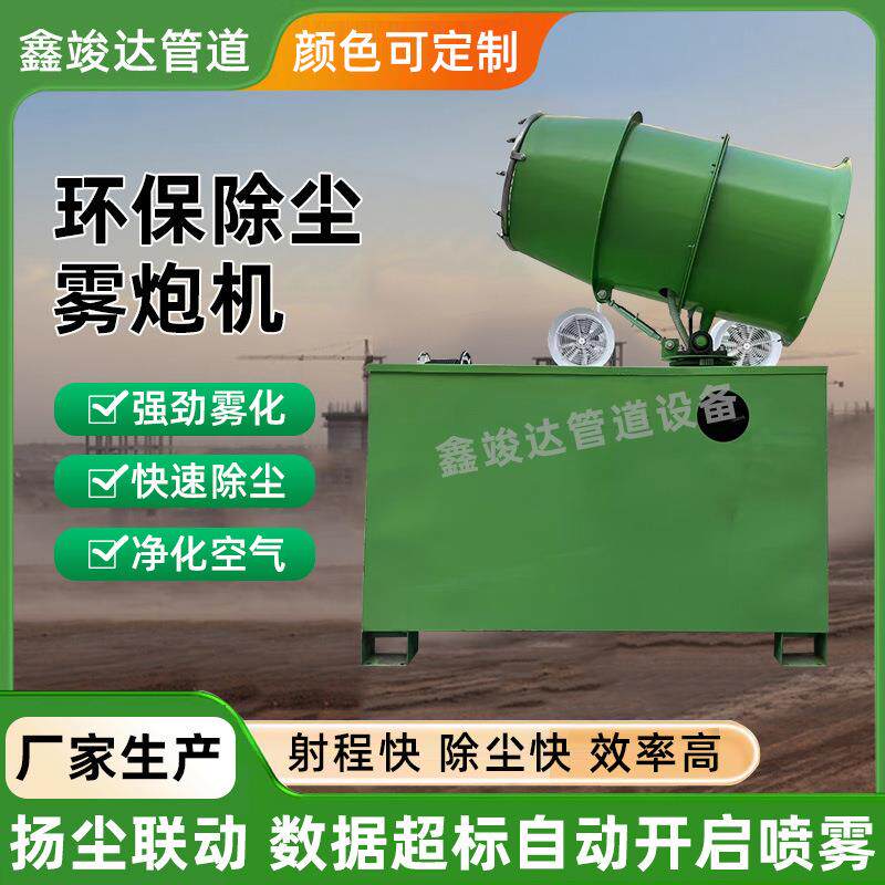环保除尘炮雾机全自动半自动手动小雾粒低耗移动型炮雾机厂家货源