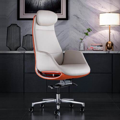 真皮碳纤维大班椅董事总裁升降老板公椅书椅电脑椅office chair