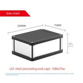 铝合金防水盒户外设备接线盒铝壳防水控制器监控盒铝盒定制L