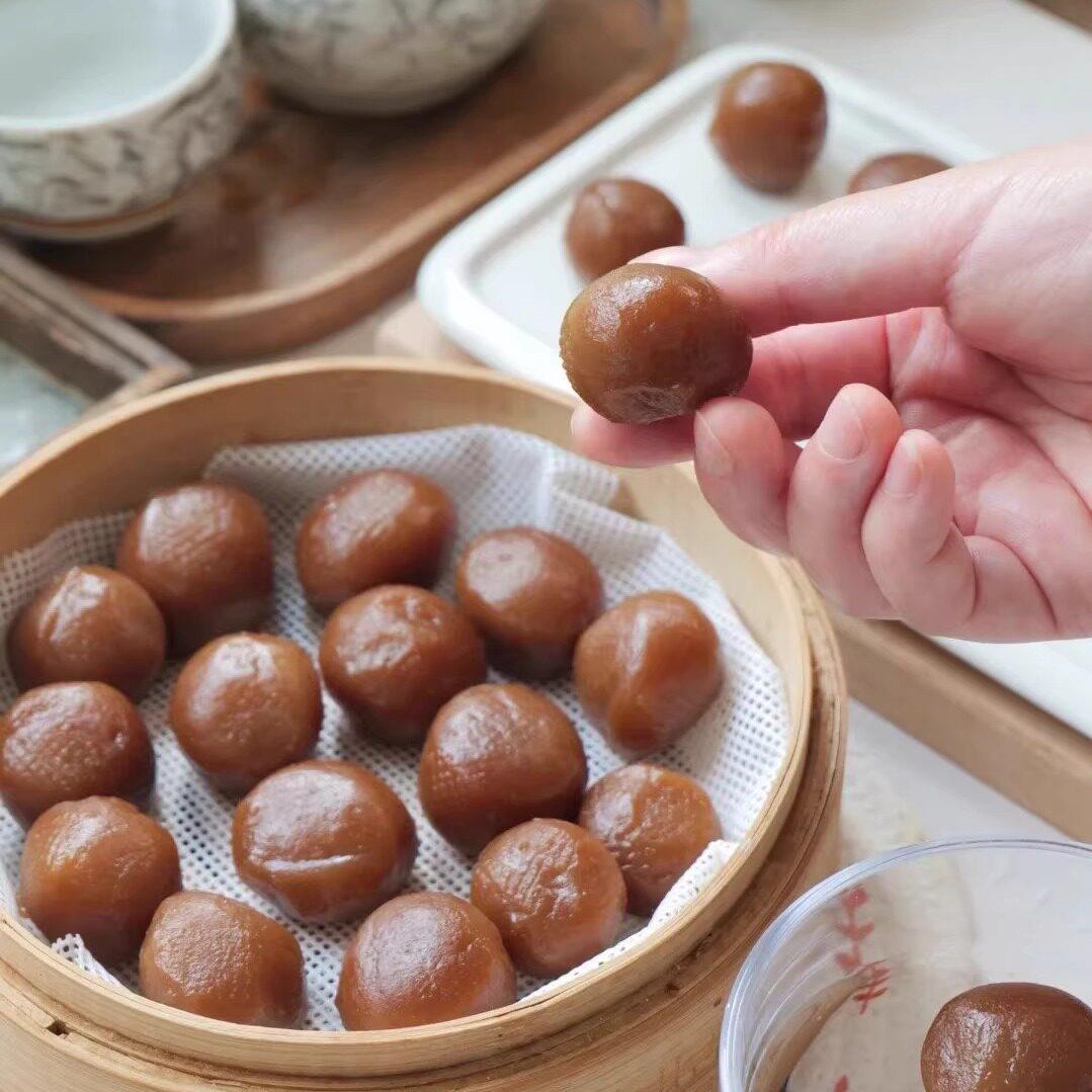 粮觅灰汁团 宁波特产手工传统糕点点心零食糯米团子速食米糕发糕