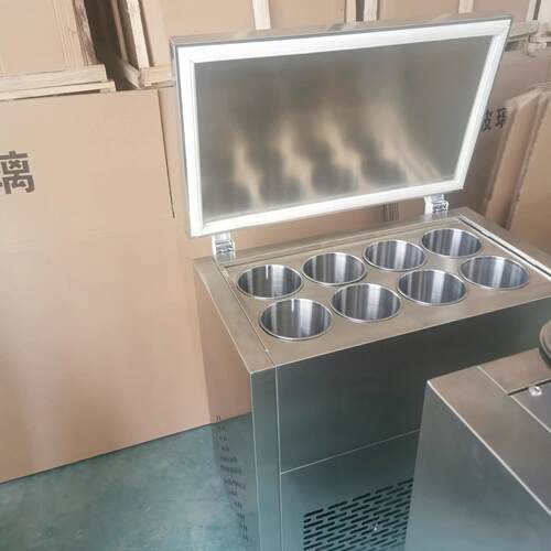by-6六桶九桶柱雪花制冰机商用砖机冰机桶182桶15桶冰推荐冰块大
