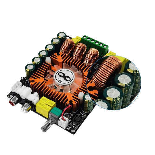 TDA7498E 大功率数字功放板 2.0HIFI立体声160W*2 支持BTL220W