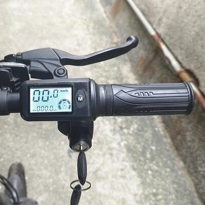 折叠车锂电转把车头油门带锁速显钥匙仪表适用英格威 正步 GFORCE