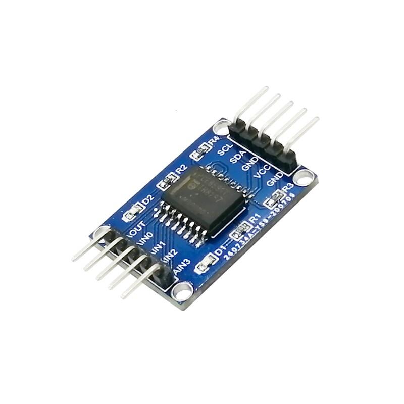 PCF8591模块4通道ADC数模转换扩展板I2C接口适用Arduino/51/STM32图片