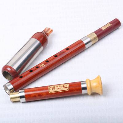 正品蓝孔雀品牌 红檀木竖吹巴乌 C 降B G F 型表演 巴乌调云南乐