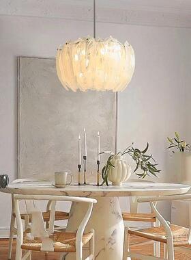 云餐厅雾灯法式客T-5562厅氛围感约代玻璃卧室简主灯2026新款玻璃