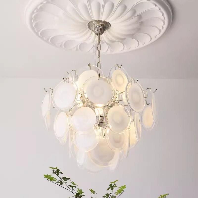 意设计别师吊灯酒店墅客厅餐厅室氛围感艺术式造卧489型圆形琉璃