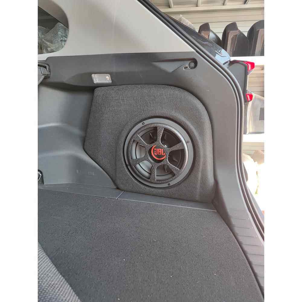 威兰达RAV4荣放10寸低音炮音响改装喇叭专用补形箱大功率功放