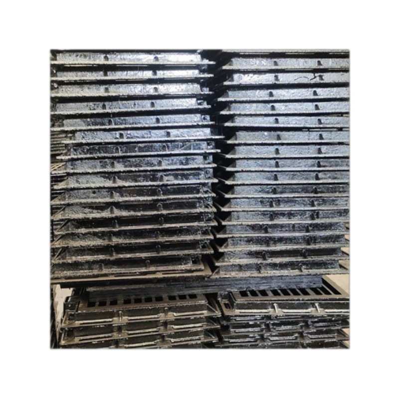 球墨铸铁雨水单篦子厂家 350*500方形下水道雨水箅子井盖篦子