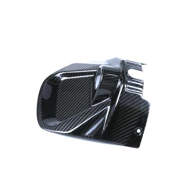 适用阿普利亚 Aprilia RS660碳纤维改装锁头盖 钥匙锁盖罩装饰件*
