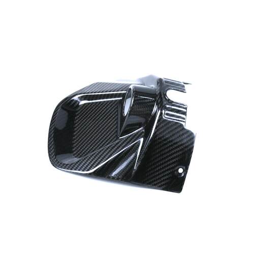 适用阿普利亚 Aprilia RS660碳纤维改装锁头盖 钥匙锁盖罩装饰件*