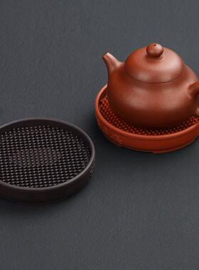 紫砂壶垫养壶垫茶壶防滑垫壶托硅胶壶承茶宠底座隔热垫茶托配件